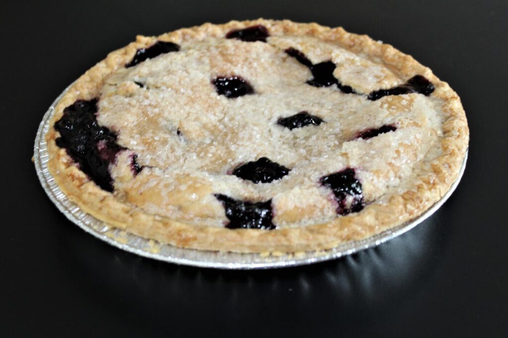 Blueberry Double Crust Pie Muscoreil's